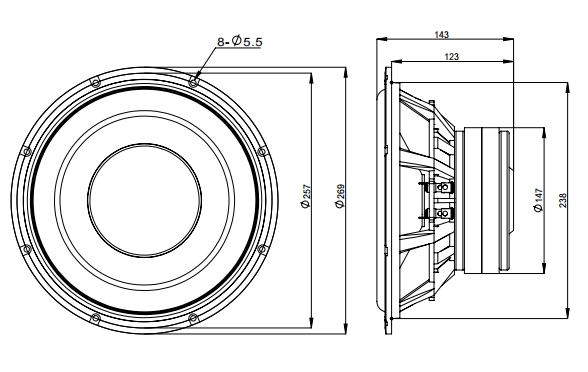 2D drawing of 101FHW