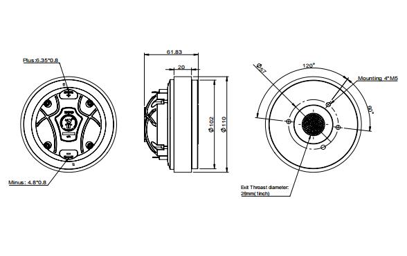 2D drawing of 181FCD