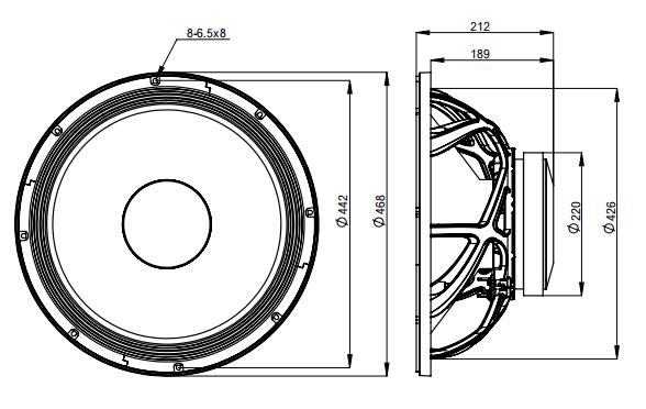 2D drawing of 182FIND