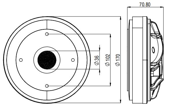 2D drawing of 202FCD